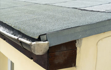 Old Whittington flat garage roofing repairs