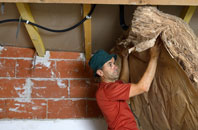 Old Whittington tapered roof insulation